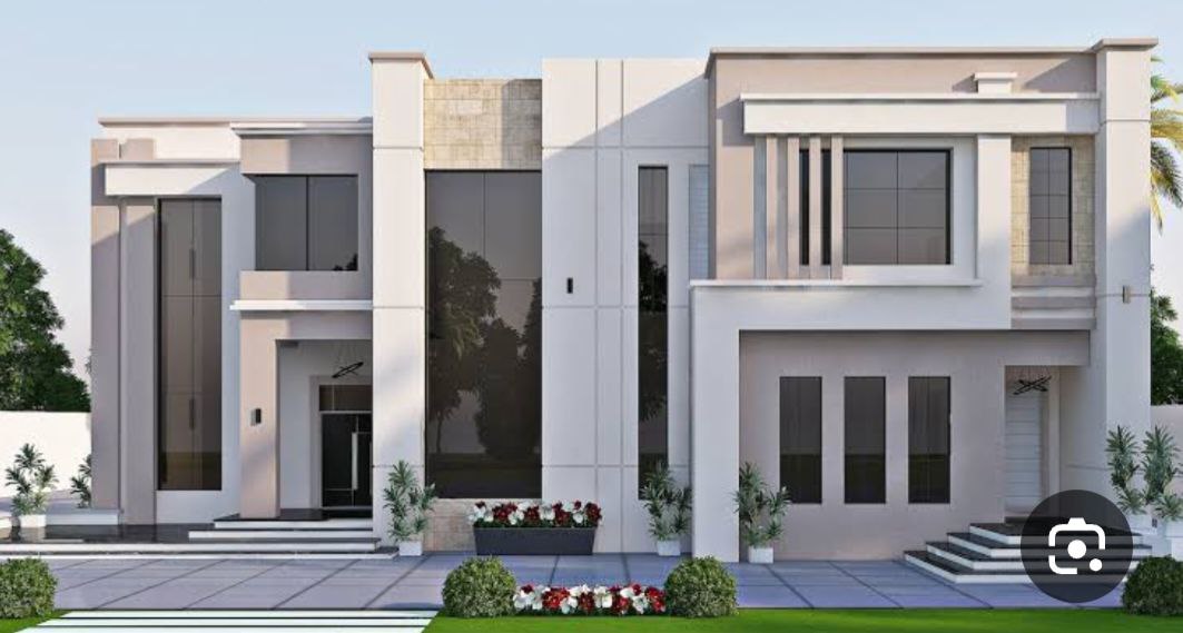house with garden